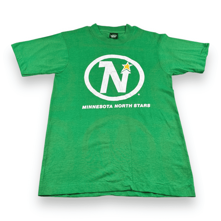 Vintage 80s Minnesota North Stars NHL Hockey Team T-Shirt SMALL/XS