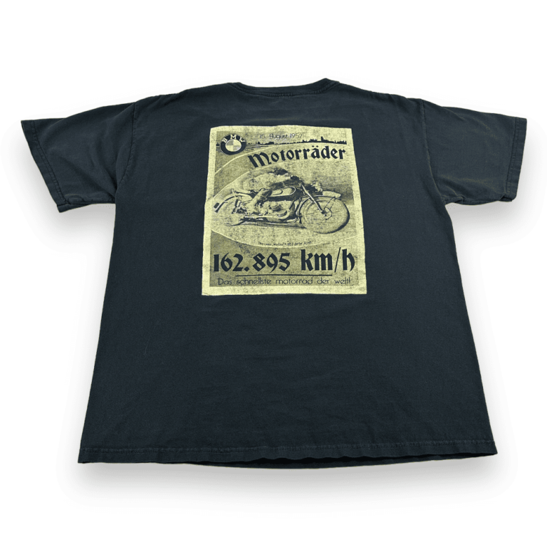 Vintage BMW Motorcycles Germany T-Shirt LARGE