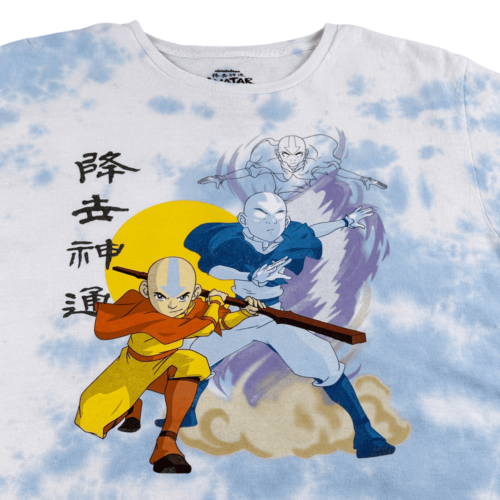 Avatar The Last Airbender Tie Dye T-Shirt MEDIUM