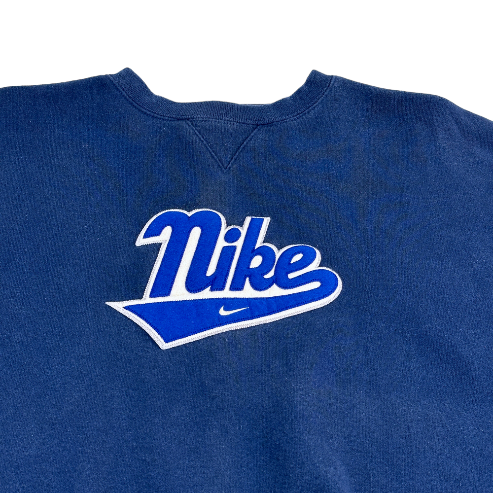 Vintage 90s Nike Spell Out Sweatshirt LARGE