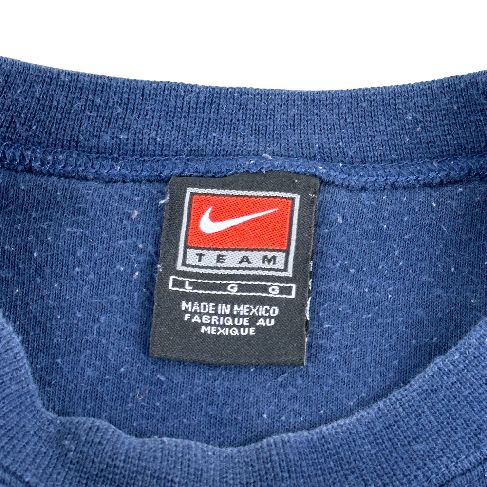 Vintage 90s Nike Spell Out Sweatshirt LARGE