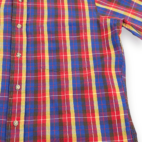 Vintage Chaps Ralph Lauren Shirt Plaid 80s Long Sleeve Adult MEDIUM