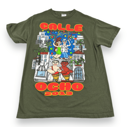 Calle Ocho Festival Shirt Adult MEDIUM