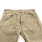Levis 505 Jeans Adult 35x30 Beige Straight Modern Cotton
