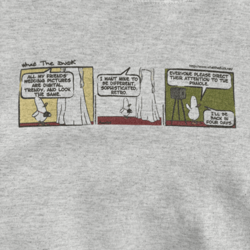 Vintage What The Duck Sweater Y2K Sweatshirt Adult LARGE