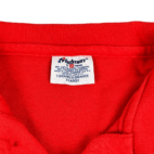 Vintage Covered Bridge Polo Shirt 90s Indiana Red Adult MEDIUM