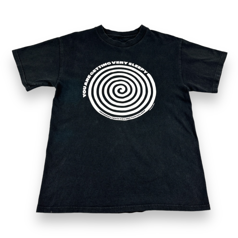 Vintage Hypnosis Shirt Hypnotize Control Black Adult MEDIUM