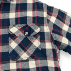 Vintage Flannel Shirt 90s North Axis Plaid Heavyweight Adult LARGE