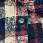 Vintage Flannel Shirt 90s North Axis Plaid Heavyweight Adult LARGE