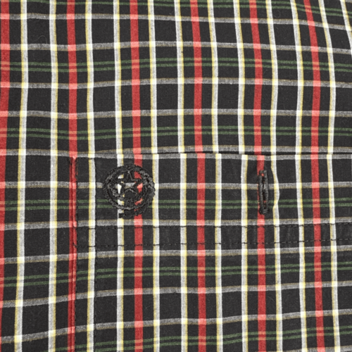 Wrangler Shirt George Strait Collection Brown Plaid Adult EXTRA LARGE
