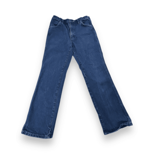 Vintage Rustler Jeans Blue Straight Leg Dark Wash 30x28