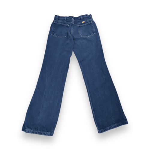 Vintage Rustler Jeans Blue Straight Leg Dark Wash 30x28