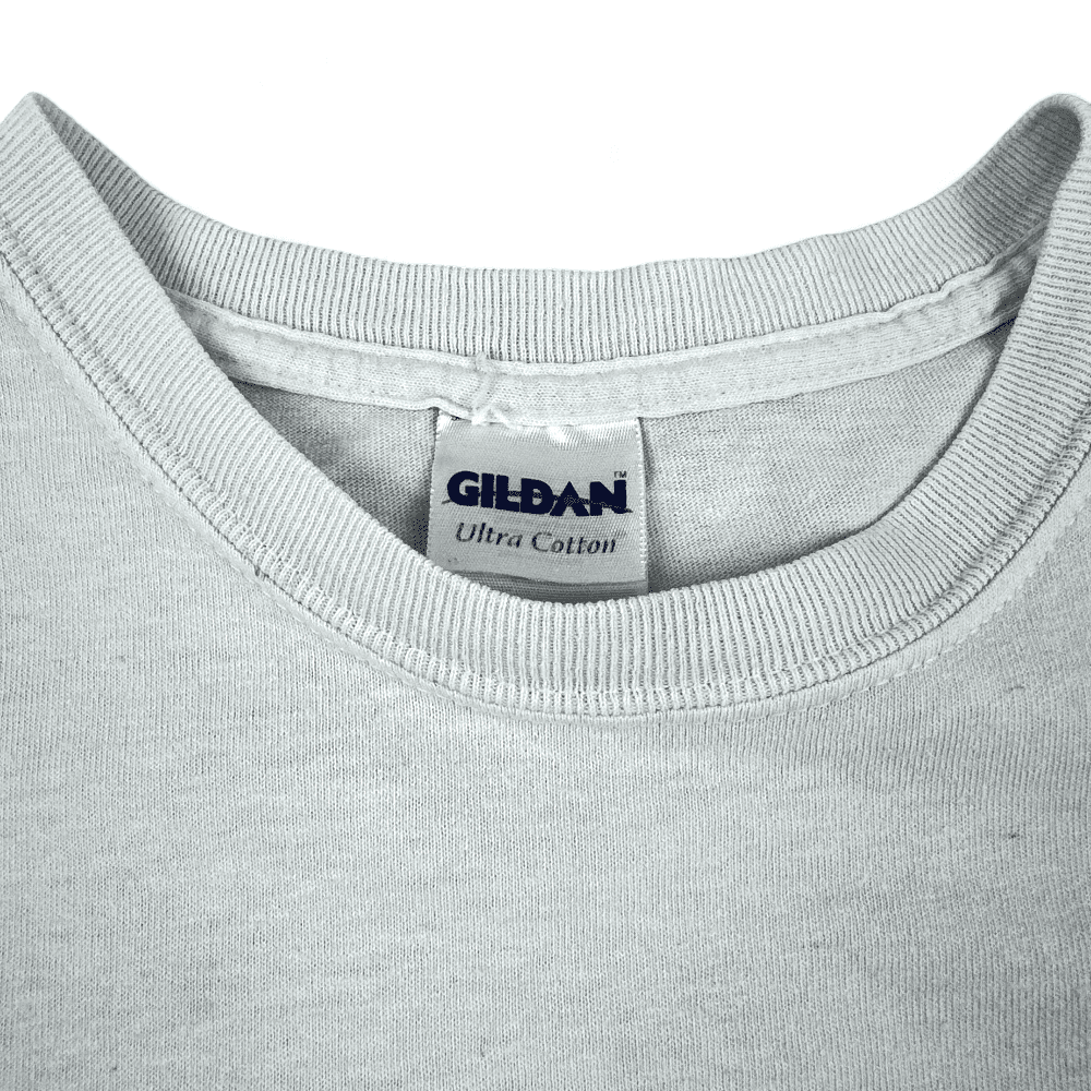 Late Show Shirt Y2K White David Letterman Adult MEDIUM