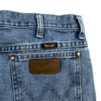 Wrangler Jeans Medium Wash Blue Cowboy Cut Slim Fit Y2K Mens 32x29