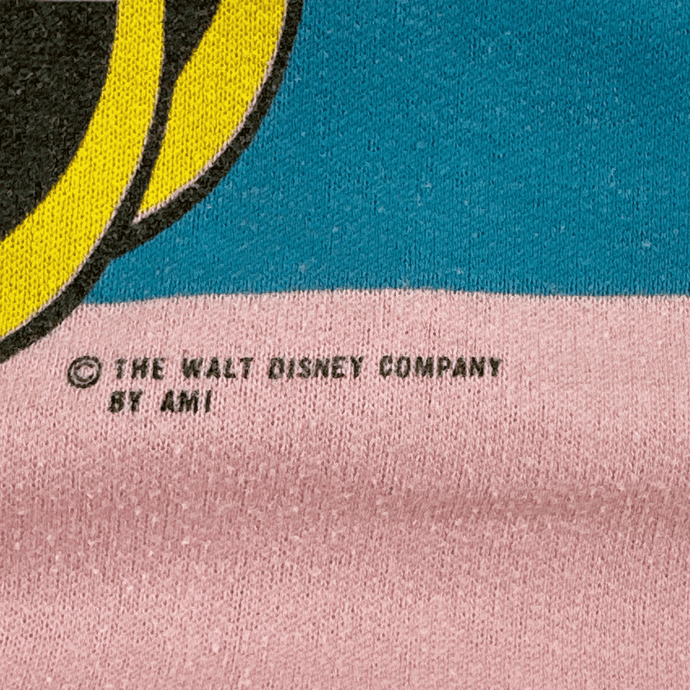 Vintage Minnie Mouse Sweater 80s Disney Pink Sweatshirt Adult MEDIUM