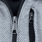 Duluth Trading Company Vest Gray Half Zip Adult MEDIUM
