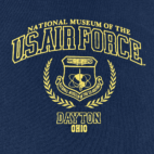 Vintage Air Force Museum Shirt Blue Y2K Dayton Ohio Adult MEDIUM