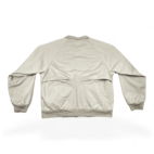 Vintage Eddie Bauer Jacket 80s Khaki Bomber Adult LARGE