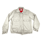 Vintage Field and Stream Jacket 80s Beige Hunting Coat Adult EXTRA LARGE TALL