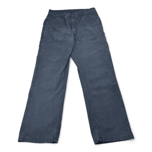 Berne Pants Navy Blue Carpenter Workwear Mens 34x31