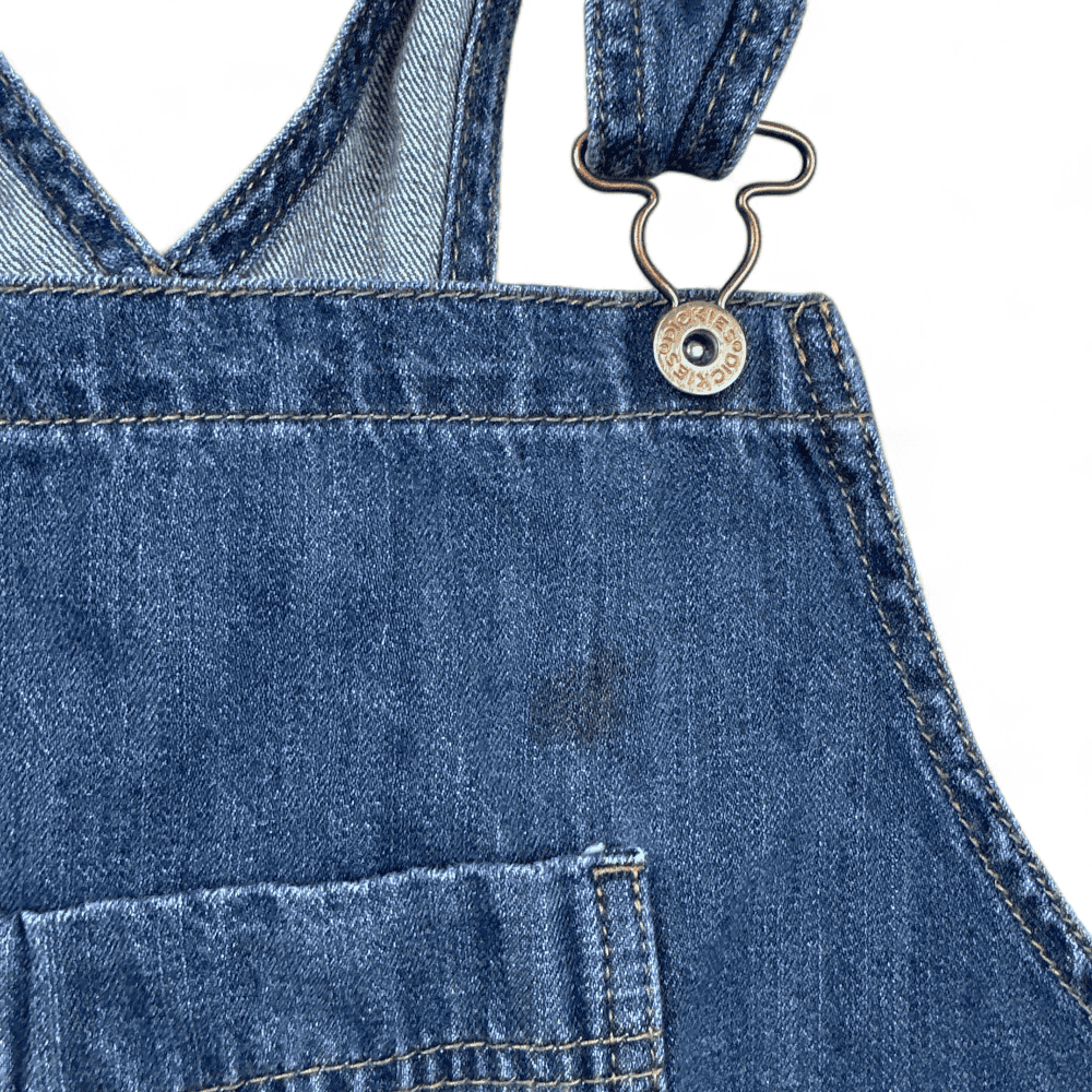 Dickies Overalls Blue Denim Jeans Bib Mens EXTRA LARGE 42x30-4 Dickies Overalls Blue Denim Jeans Bib Mens EXTRA LARGE 42x30