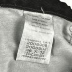 Vintage Lee Jeans Black Y2K Regular Fit Mens 36x31