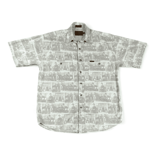 Browning Arms Shirt All Over Print Photographs Sportsman Hunting Outdoor Adult MEDIUM