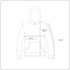 Puma Sweater Blue Spell Out Stitched Logo Hoodie Sweatshirt Adult MEDIUM