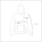 Gap Sweater Stitched Spell Out Brown Hoodie Pullover Adult EXTRA LARGE