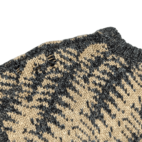 Vintage Abstract Sweater 90s Brown JT Beckett Adult MEDIUM