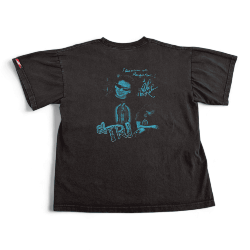 El Tri Shirt Black Mexico Band Tee Y2K Alex Lora Nada Que Perder Adult MEDIUM