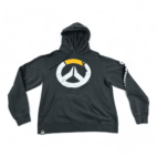 Overwatch Sweater Black Hoodie Pullover Adult MEDIUM