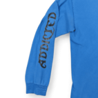 Bassaholics Shirt Y2K Blue Long Sleeve Adult LARGE