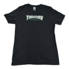 Thrasher Skateboard Magazine Shirt Black Adult MEDIUM