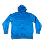 North Face Jacket Blue Quilted Hooded Zip Up Adult LARGE