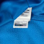 North Face Jacket Blue Quilted Hooded Zip Up Adult LARGE