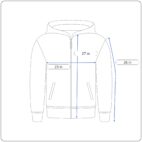 North Face Jacket Blue Quilted Hooded Zip Up Adult LARGE