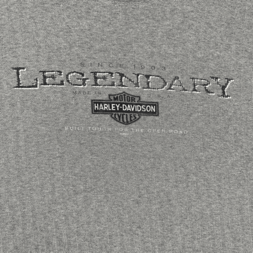 Vintage Harley Davidson Shirt Y2K Legendary Built Tough Motorcycles Adult EXTRA LARGE