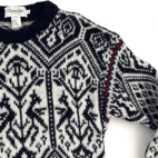 Vintage Wool Sweater 80s Gleneden Fair Isle Adult MEDIUM