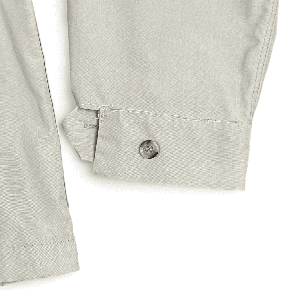 Vintage London Fog Jacket 70s Beige Khaki Tan Windbreaker Adult LARGE