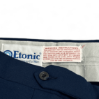 Vintage Fighting Illini Pants Blue 80s Marching Band Slacks Mens 38x31