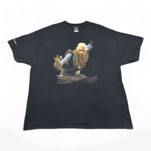 Vintage Dungeons Dragons Shirt Adult XXL 2XL Black Online Video Game Promo Y2K