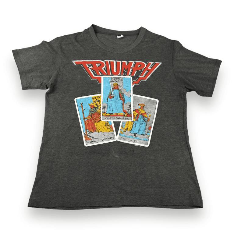 Vintage Triumph Sport Of Kings Concert Tour T-Shirt 80s