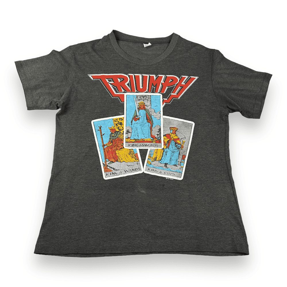 Vintage Triumph Sport Of Kings Concert Tour T-Shirt 80s