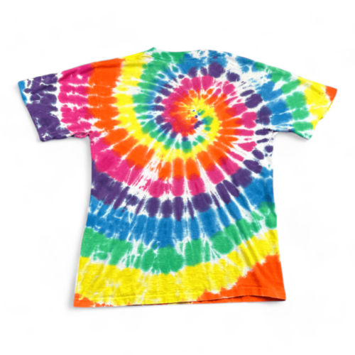 Vintage Tie Dye Shirt Rainbow Spiral 90s Adult MEDIUM
