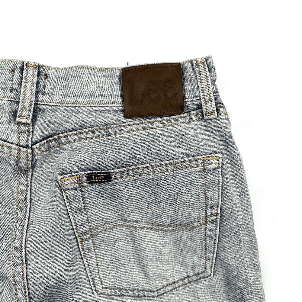 Vintage Lee Jeans 90s Light Wash Straight Leg Regular Fit Mens 29x31