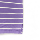 Vintage Ralph Lauren Polo Shirt 90s Purple White Stripe Small Pony Adult MEDIUM
