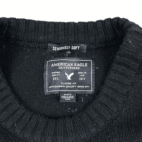 American Eagle Sweater White Black Aztec Adult MEDIUM