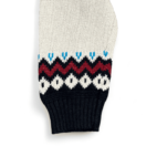 American Eagle Sweater White Black Aztec Adult MEDIUM