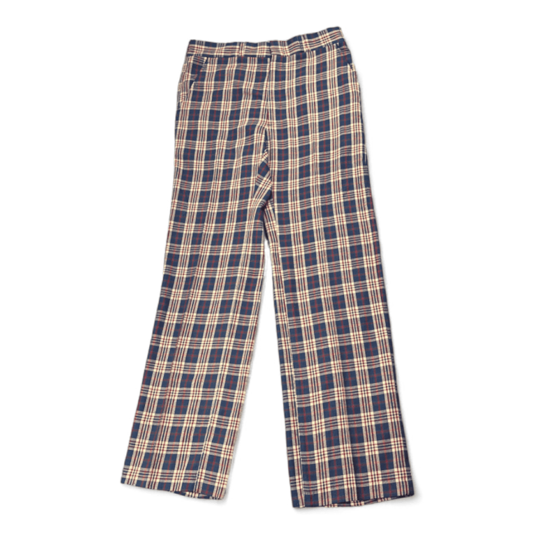 Vintage Plaid Pants Gallery by Haggar Golf Slacks 80s Mens 33x32
